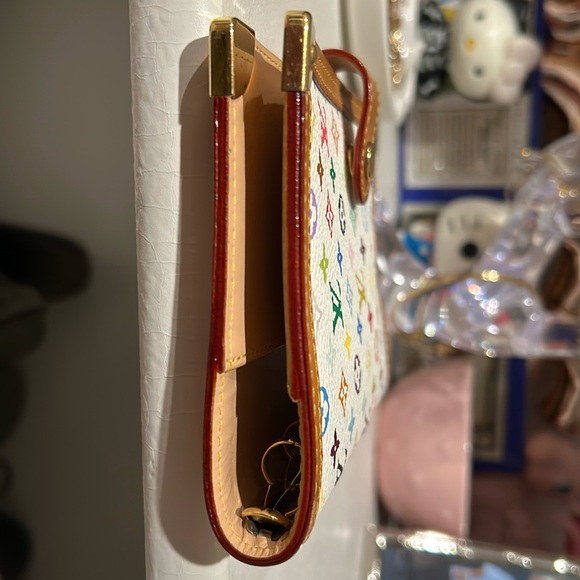 (SOLD) Louis Vuitton Monogram Multicolor Small Ring Agenda - Picture 3 of 12